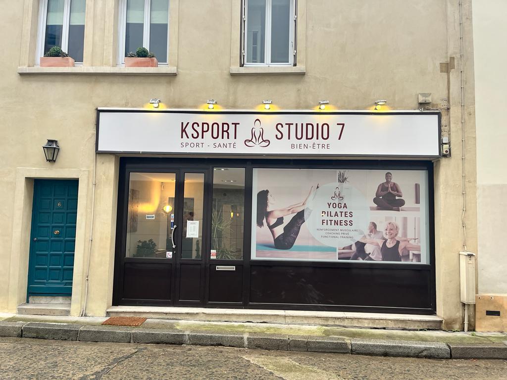 Devanture de KSPORT STUDIO 7, 6 passage de la Vierge, Paris 7e